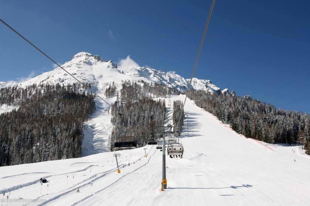 pista pra de itori di carezza ski