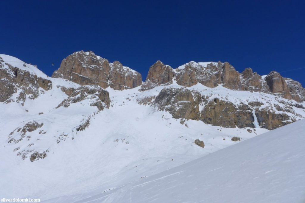 fuoripista forcella pordoi, sella