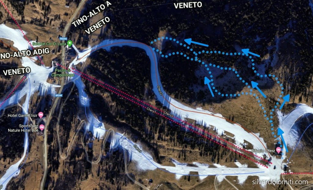 freeride al monte cherz