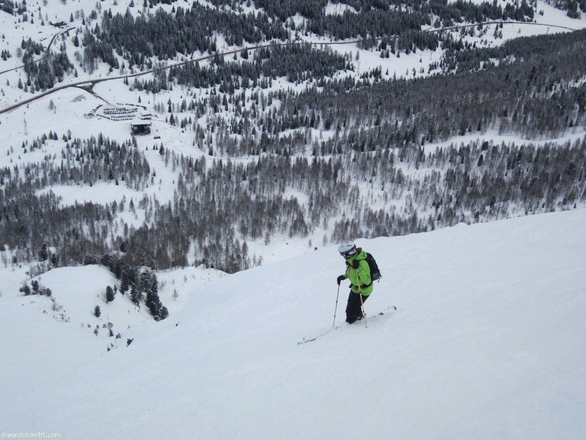 fuoripista val di fassa