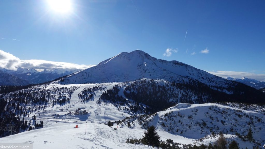 piste innevate di passo oclini